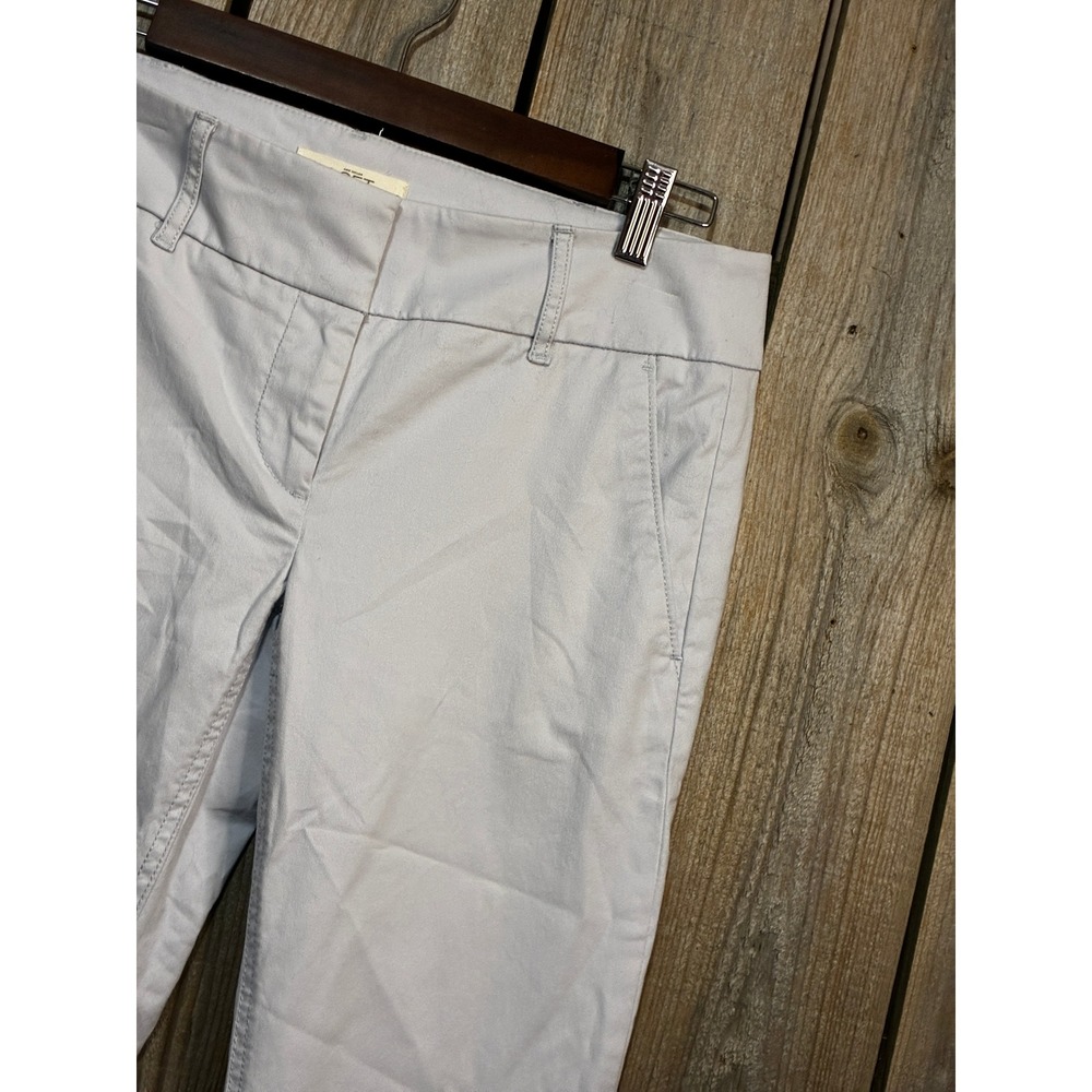 Ann Taylor LOFT Marisa Fit Trousers Light Blue Chino Pants Size 2 420198
